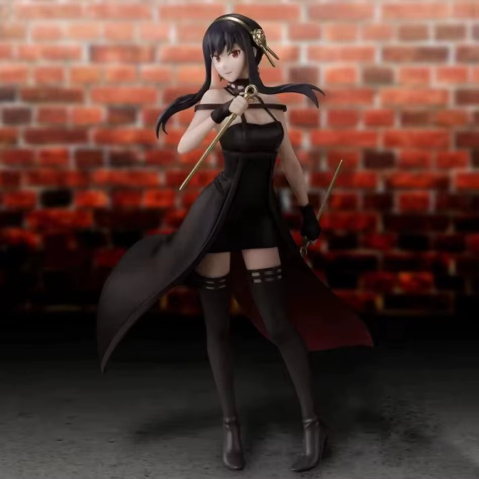 16CM SPY×FAMILY Anime Figure Kawai Anya Forger Yor Forger Action Figures Standing Figurine Collectible Model Doll Toys in Stock